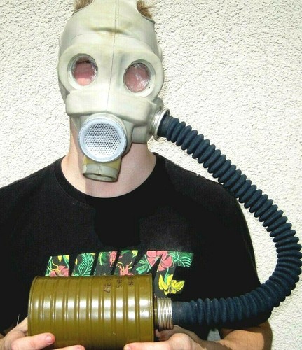 Gasmaske gummischlauch filter - gasmaske,